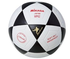 New Mikasa MP62 Indoor Soccer Ball Size 4 Training Match Black White Synthetic picture