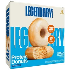 Legendary Foods , Protein Donuts Vanilla Glazed 9.2oz,4ct. picture