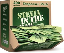 Stevia , Stevia Sweetener Packets, 200 Ct Box 7 oz, 1 Pack picture
