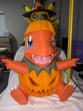 Life Size Charmander Pumpkin Halloween 3D Printed Pokémon Inspired Decor picture