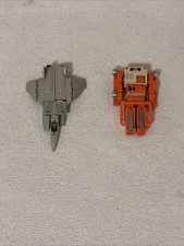 1983 & 1984 Go-Bots Leader 1 Jet & Spoons MR 34 Action Figure Lot  picture