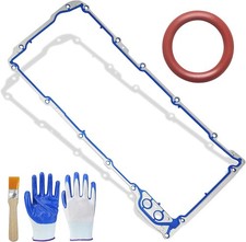 12612350 Oil Pan Gasket, OS30693R Oil Pan Gasket kit Compatible with Chevy  picture