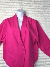 Torrid Neon Hot Pink Ruched Sleeve Cropped Blazer 2X 18-20 NWT picture