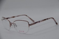 NEW ELLE EL 13507 BR BROWN AUTHENTIC FRAMES EYEGLASSES 52-17 picture