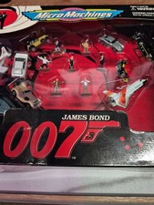 Galoob Micro Machines James Bond 007 Scale Miniatures Vehicle Figure Set picture