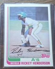 1982 Topps - Rickey Henderson #610 picture