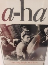 A-HA Hunting High and Low Cassette Tape 1985 Warner B. Take On Me NEW SEALED VTG picture