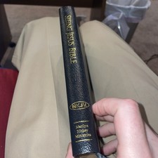 Seeing Jesus Bible NKJV Leather picture