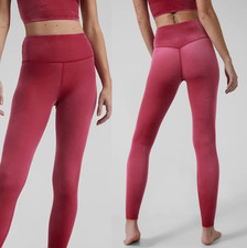 Athleta Elation Velvet Leggings in Berry | Size SP picture