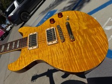 2006 Gibson Les Paul Standard Doublecut DC Plus Amber Flametop YAMANO w repair picture