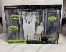 Vintage 2005 Gemmy Animated Floating Skeleton Ghost Halloween Tested Working New picture