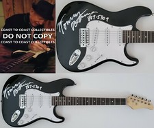 Tommy Tutone signed autographed Electric guitar COA 867-5309 Jenny exact proof. picture