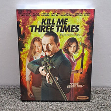 Magnolia Kill Me Three Times Blu-ray 2014 w/Slipcover R Dark Comedy 90 min picture