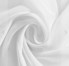Voile 100% cotton sheer fabric drapery 57-58