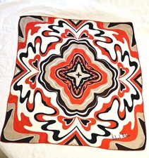 Vtg Silk Scarf Richard Allen 28