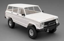 1/10 Scale 3D Printed 1991 Jeep Wagoneer RC Crawler Body TRX4  picture