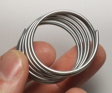 Zinc Metal 99.99% Pure Wire 2 Feet (61 Cm) Element 30 Zn Chemistry Sample picture