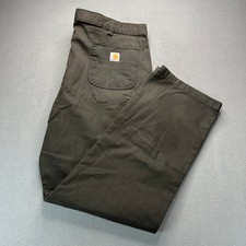 Carhartt Rugged Flex Relaxed Fit Work Pants Mens 42x34 (FIT 41x33) Gray Utility picture