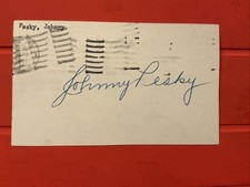 Johnny Pesky🔥🔥MLB Debut: 1942 Boston Red Sox🔥🔥AUTOGRAPH  GPC 🔥🔥🔥 picture