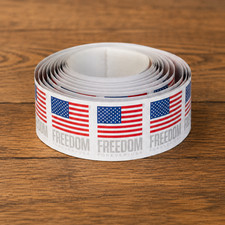 USPS Forever Stamps Roll of 100 Genuine First Class Freedom Flag Stamps 2023 picture