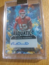 2025 LEAF AQUATIC PAT MAHOMES AUTO 1/1  picture