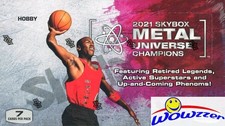 2021 UD Skybox Metal Universe Champions HOBBY Box-Look for Jordan AUTO/PMG/1of1s picture