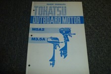 Tohatsu M5A2 & M3.5A Outboard Motor Shop Service Repair Manual xz picture