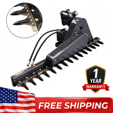 For Mini Excavator Hydraulic Hedge Trimmer Grass Cutter Sickle Bar Mower NEW picture