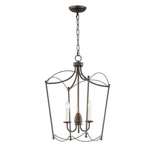 Maxim Plumette 12163CHB 3-Light Pendant Chestnut Bronze picture