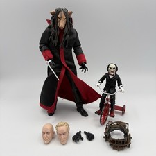 NECA SAW Ultimate Jigsaw Killer Black Robe 7” Figure Billy Tricycle Horror picture