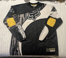 2004 Fox Racing Mx Tactic Jersey Black Camo Yellow James Stewart XL Extra Large picture