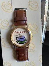Vintage 1996 Friends Watch by Relic Warner Bros Coffee Cup Dial w/ Original Bag picture