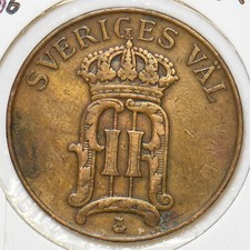 Sweden 1906 5 Ore 240452 combine shipping picture