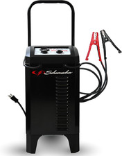 Wheeled Manual 6A Car Battery Charger 150 Amp Engine Starter 2 in 1 Auto Marine picture