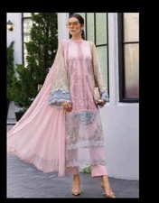 Maria B Lawn 3 Piece Suit Size M  To L ,Asia Jofa , Khadi picture