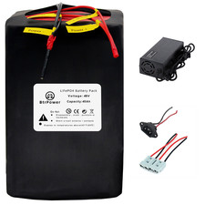 BTR 48V Eb/_ike Battery Pack LiFePO4 45Ah for 1500W Ele/_ctric Bi/_ke Tric_ycle picture