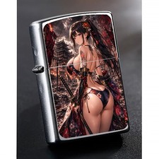 ZIPPO Japan Anime Warrior Girl Lighter: Apocalypse fine art design picture