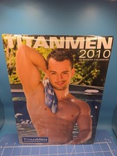TITANMEN  pres:  2010 CALENDAR * MASCULINE HUNKS* Gay Interests New Sealed #20  picture
