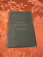 English History in Rhyme 1854 MaryRussell Gardner Antique British Poetry Book  picture