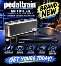 Pedaltrain Metro 24 HC 24 X8 Inches Pedalboard with Hard Case Single picture