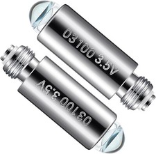 2-Pack HQRP 3.5V Halogen Bulb for Welch Allyn 03100-U 03100-1 20000 20200 picture