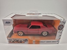 Jada BigTime Muscle 1971 Chevrolet Monte Carlo Diecast Car New In Box Scale 1:32 picture