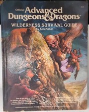 Advanced D&D Wilderness Survival Guide by Kim Mohan (1986) TSR picture
