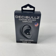 Decibullz Custom Molded Earplugs 31db Highest NRR  Hearing MADE IN AMERICA picture