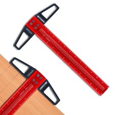 TYDEEY 12, 24, 31, 39 in Precision T-Square Ruler Woodworking Scriber Measuri... picture