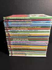 Vintage Disney’s Wonderful World of Reading Hardcover Lot Of 29 Books picture