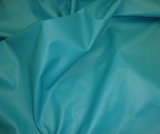 vinyl Turquoise Faux vinyl fabric per yard 55' wide folded picture