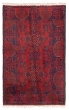 Traditional Vintage Hand-Knotted Area Rug 2'6