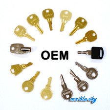 🔑 14 Pc Replacement Key Set Cabinet RV Dispenser Panel Utility Service picture