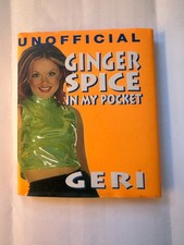 2  Vintage Ginger Spice In My Pocket Spice Girls book.  Perfect Condition picture